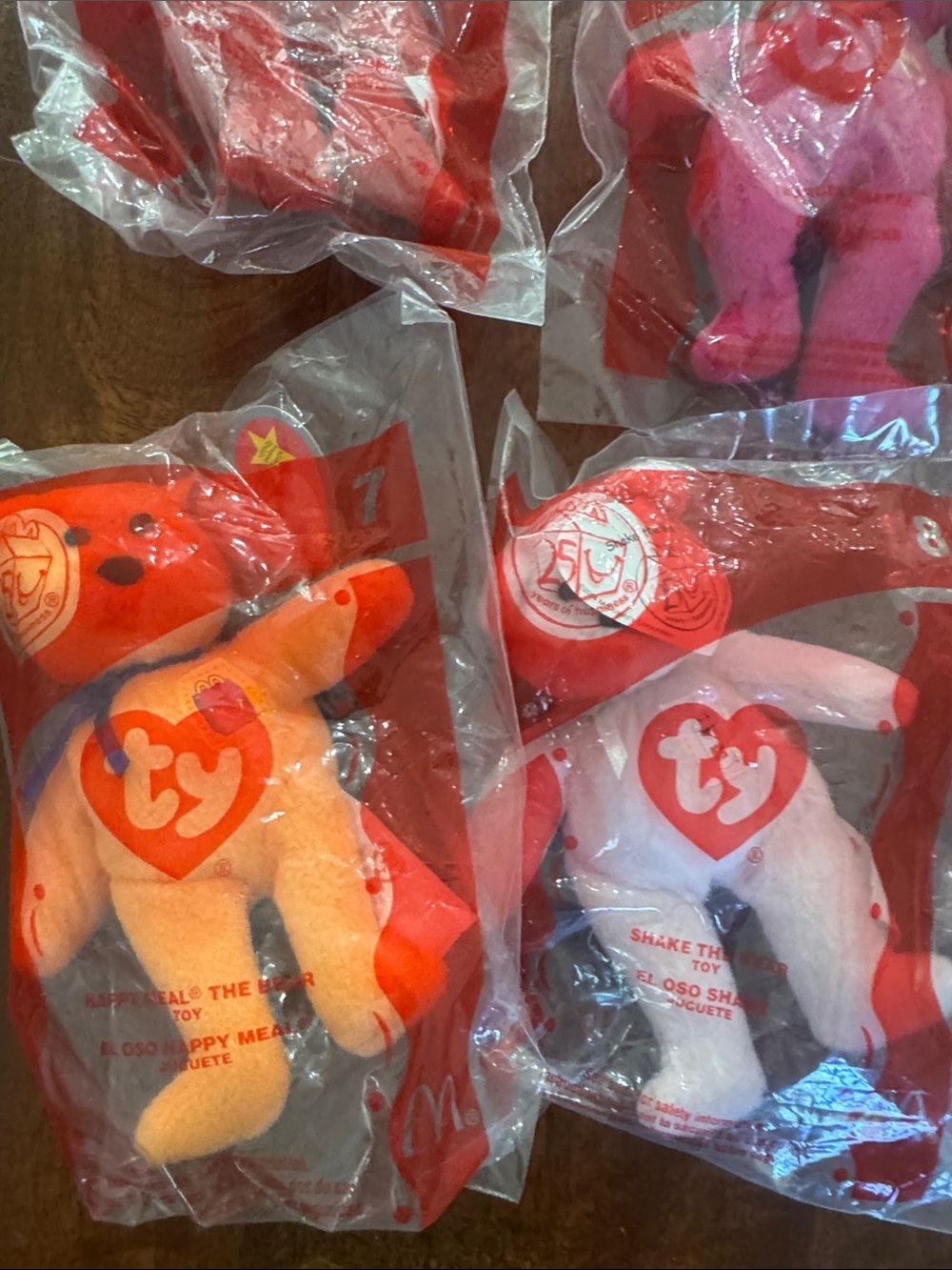 2004 New Full Set McDonalds Teenie Beanie collab with original Happy Meal Box - Picture 7 of 14